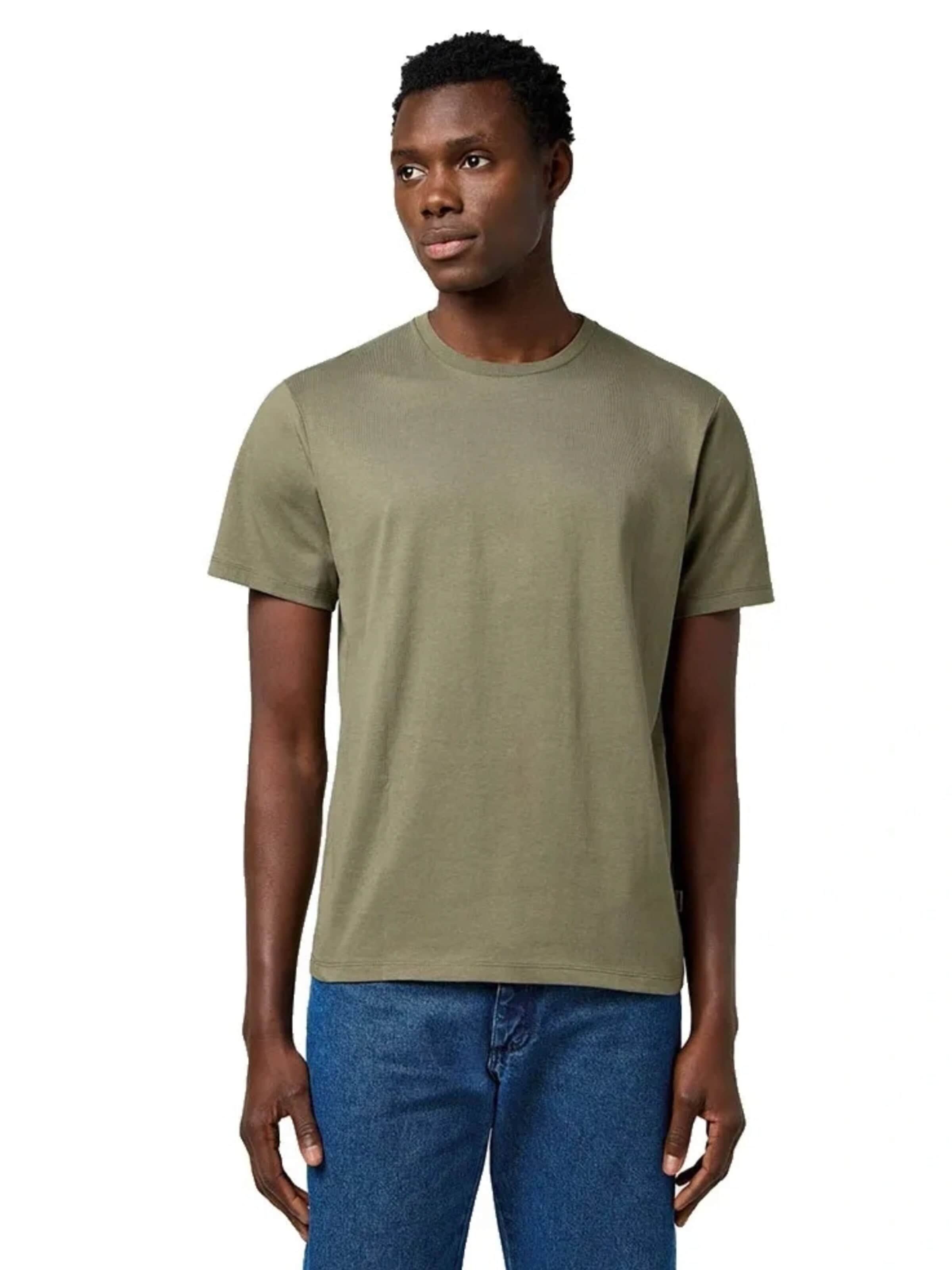 Maglietta di WRANGLER in verde: frontale