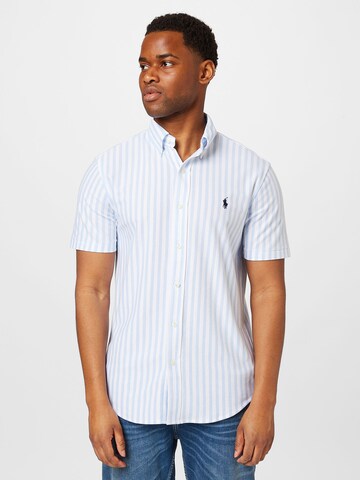 Polo Ralph Lauren Regular fit Button Up Shirt in Blue: front