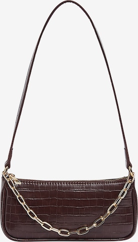 Pull&Bear Shoulder bag in Brown: front