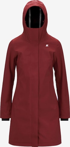 K-Way Winter Jacket in Red: front