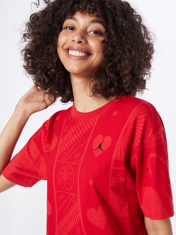 Jordan T-Shirt in Rot