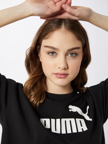 PUMA Performance Shirt 'Essentials' in Black