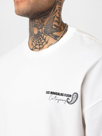 T-Shirt 'Bram' Dandalo en blanc