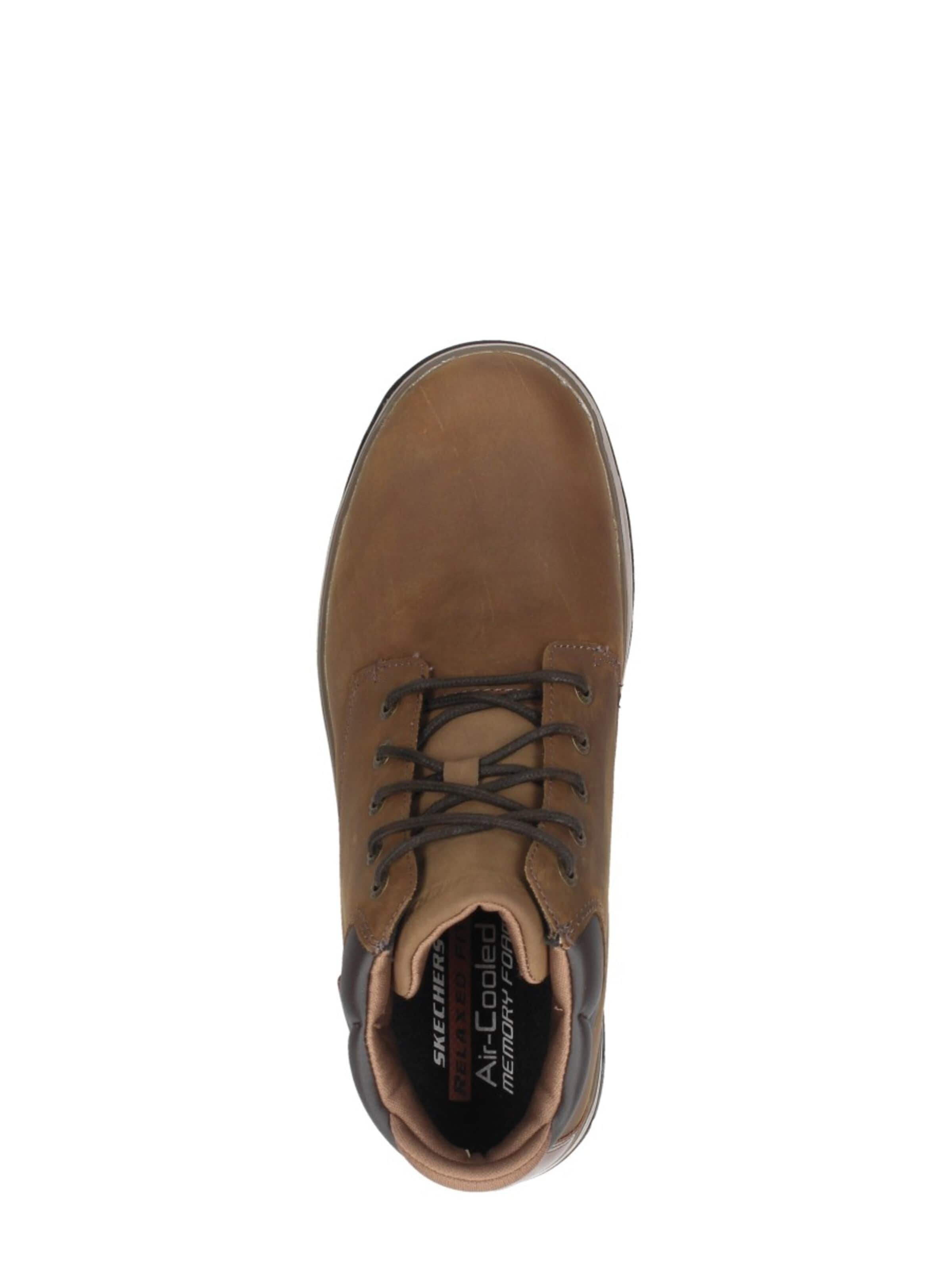 Bottes à lacets 'Relaxed Fit: Segment 2.0 - Brogden' SKECHERS en marron