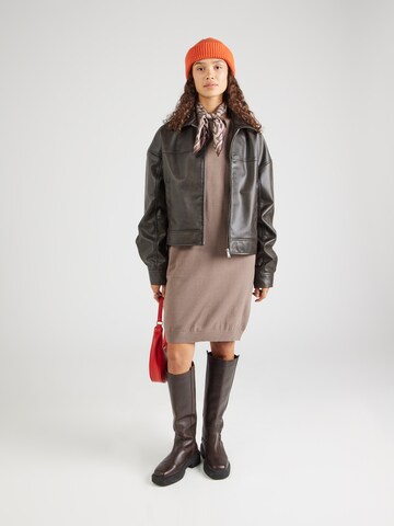 JDY Knit dress 'JDYMalou' in Brown