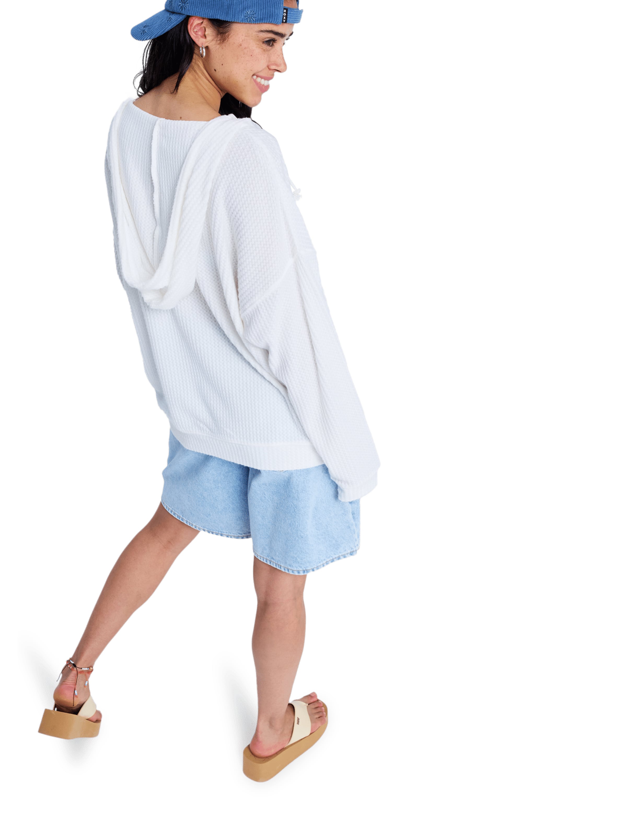 ROXY Pullover 'Ocean Drive' in Weiß