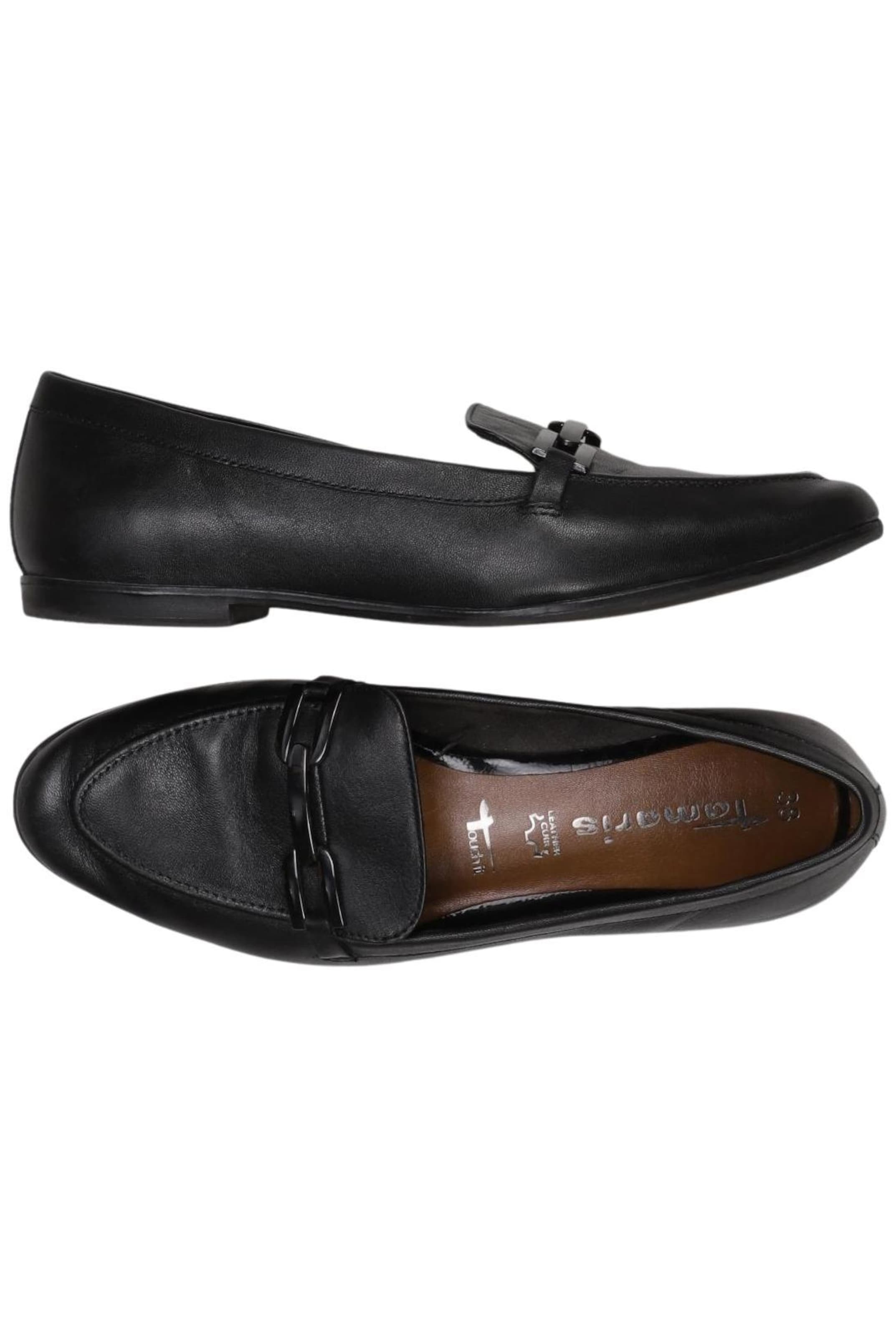 Tamaris Flats & Loafers in 38 in Black: front