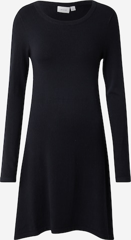 VILA Kleid in Schwarz: Vorderseite