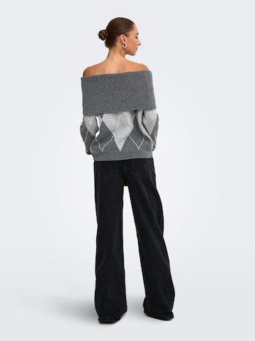 ONLY - Jersey 'Alivia' en gris