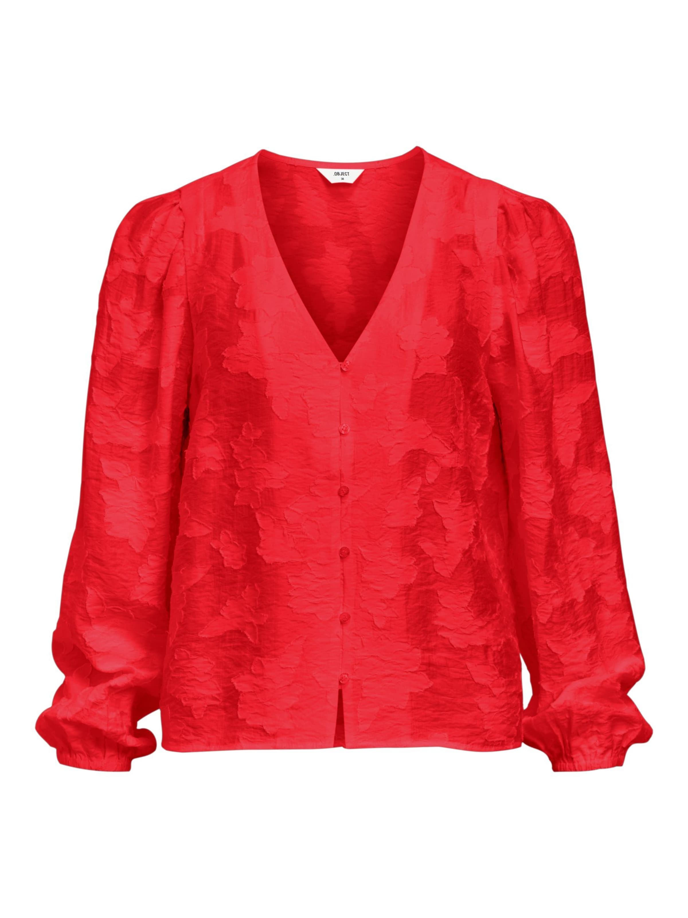 OBJECT Blusa 'OBJAda' en rojo vivo, Vista del producto