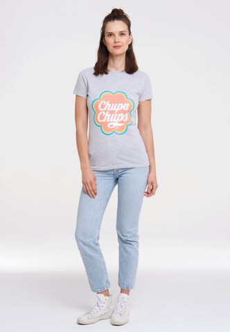LOGOSHIRT T-Shirt 'Chupa Chups' in Grau