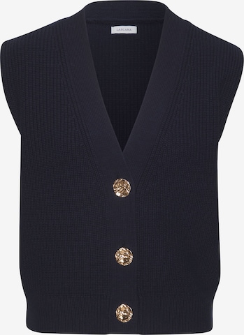 LASCANA Weste in Schwarz: Vorderseite