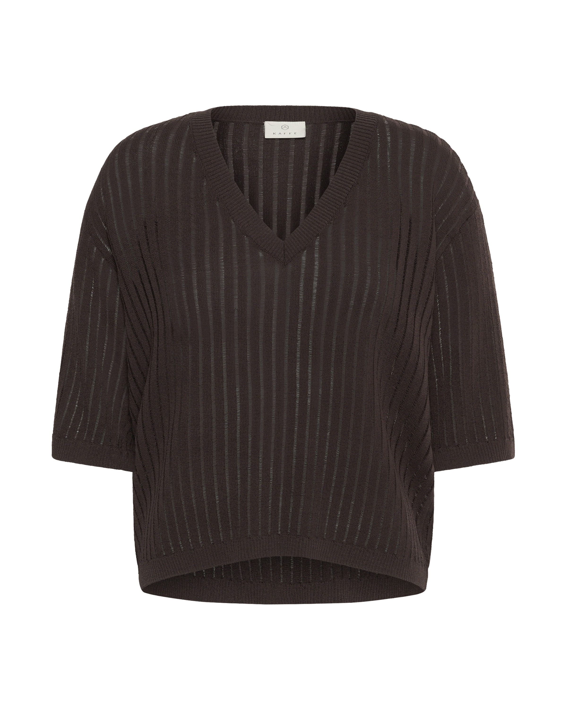 Pull-over 'KAAbalina' Kaffe en marron : devant