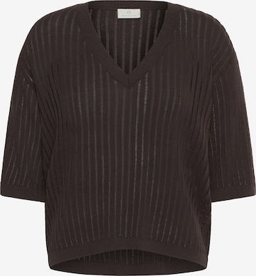 Pull-over 'KAAbalina' Kaffe en marron : devant