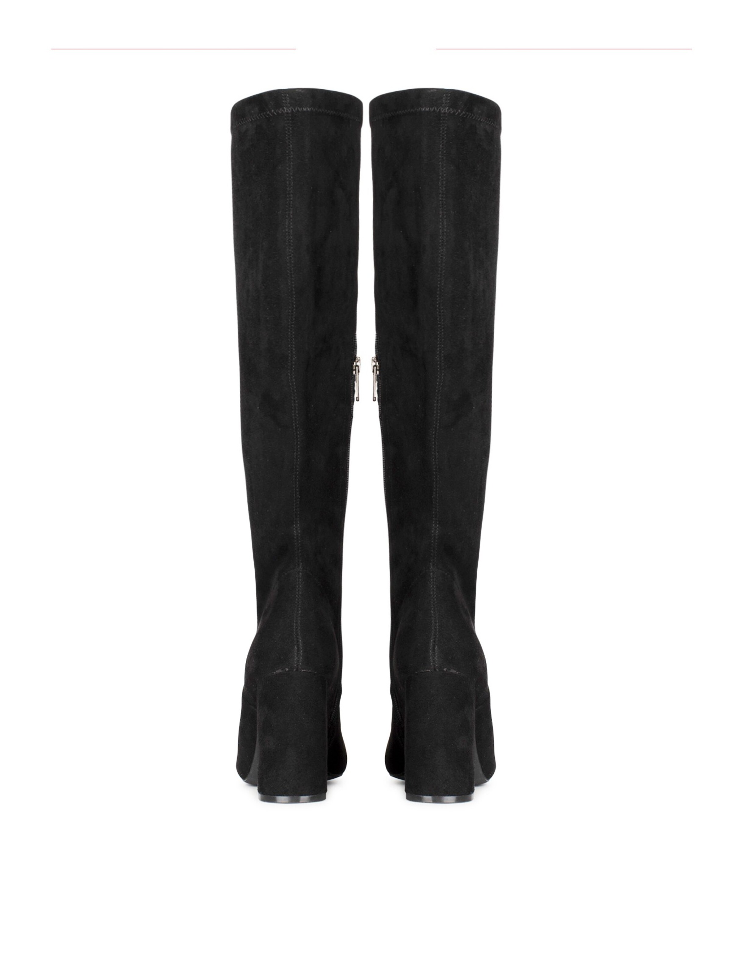 Bottes 'Lauren' POSH by Poelman en noir