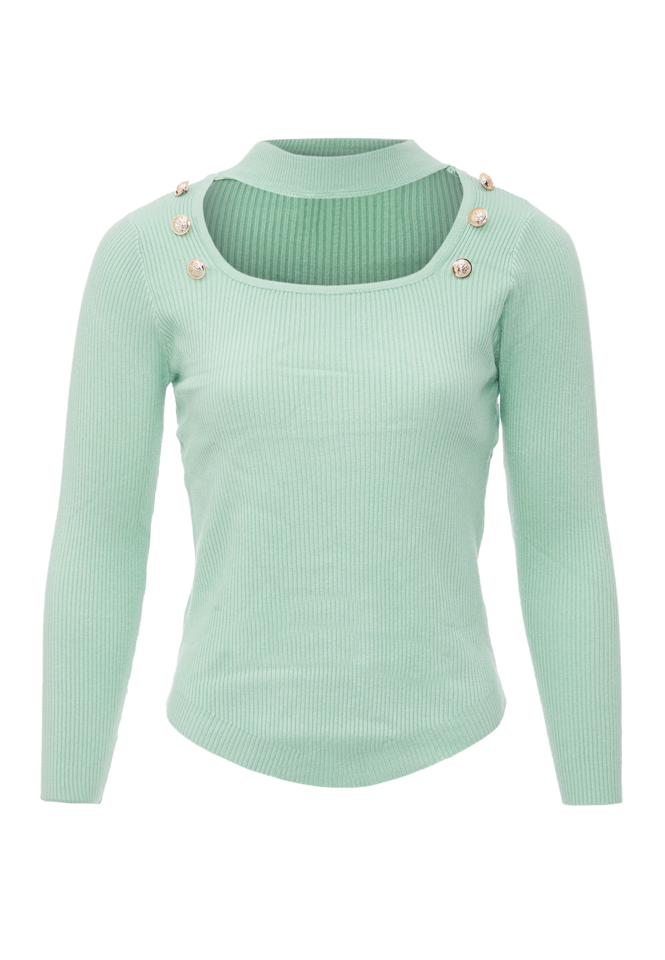 caneva Свитер в Зеленый: спереди