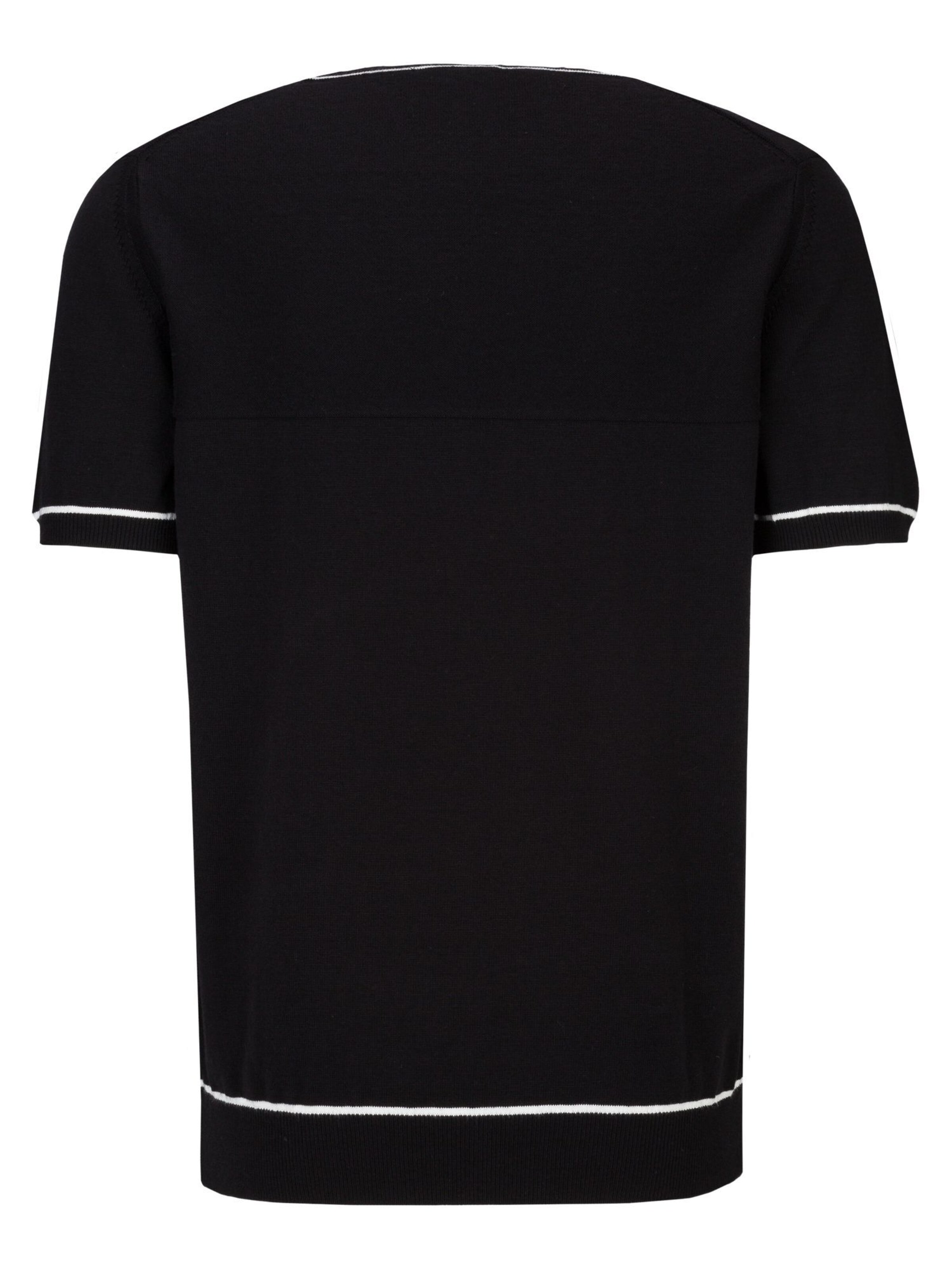 T-Shirt 'Marino' 19V69 ITALIA en noir