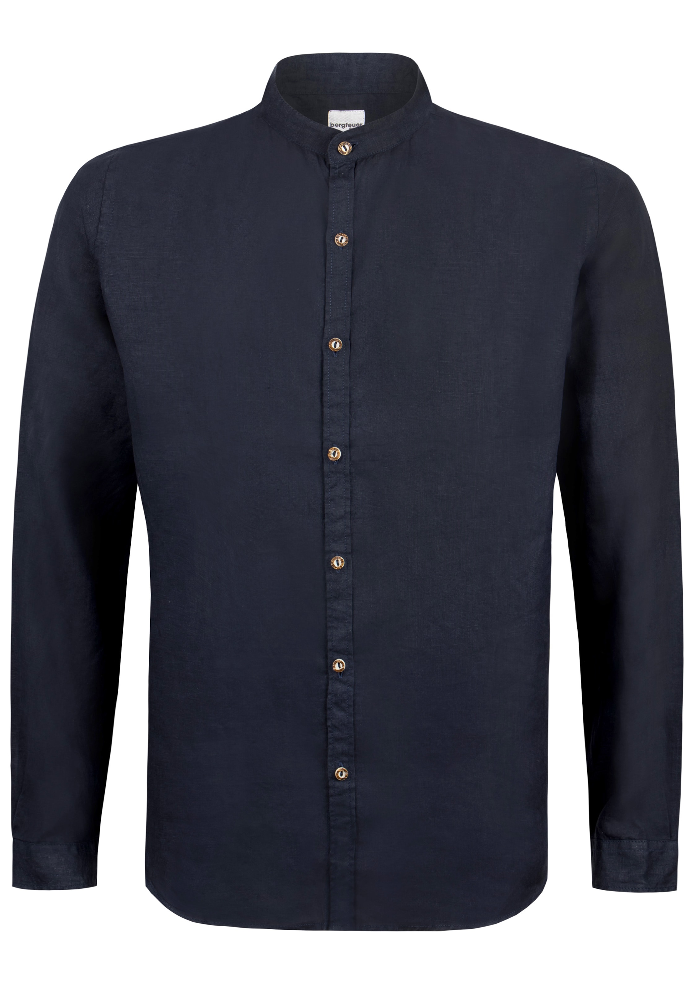 STOCKERPOINT Comfort Fit Trachtenhemd 'Vettel' in Blau: Vorderseite