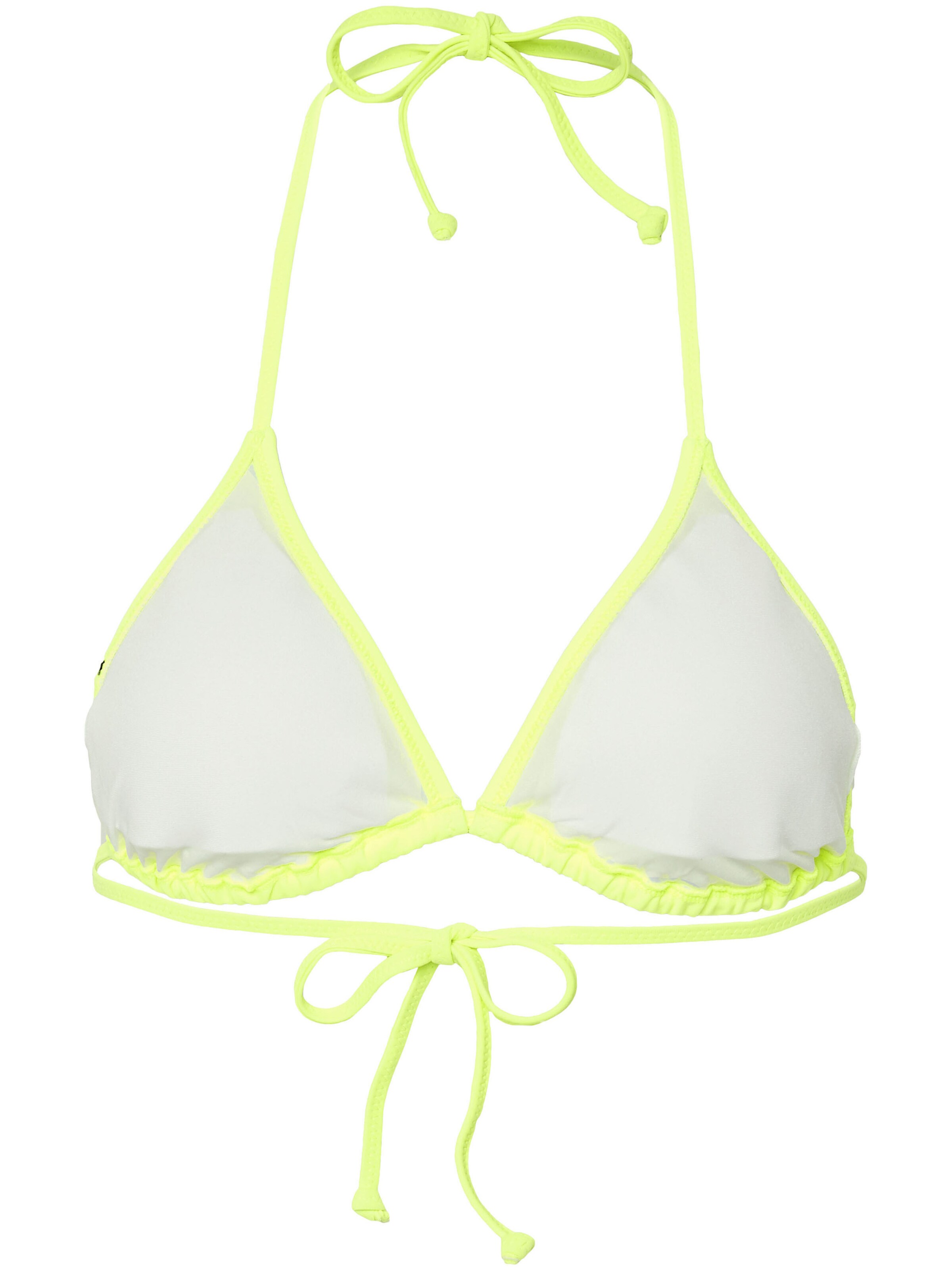 CHIEMSEE Triangle Bikini Top in Yellow
