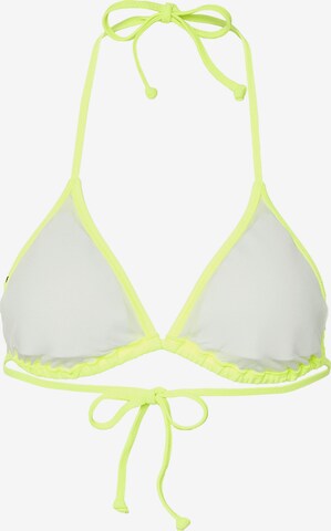 CHIEMSEE Triangle Bikini Top in Yellow