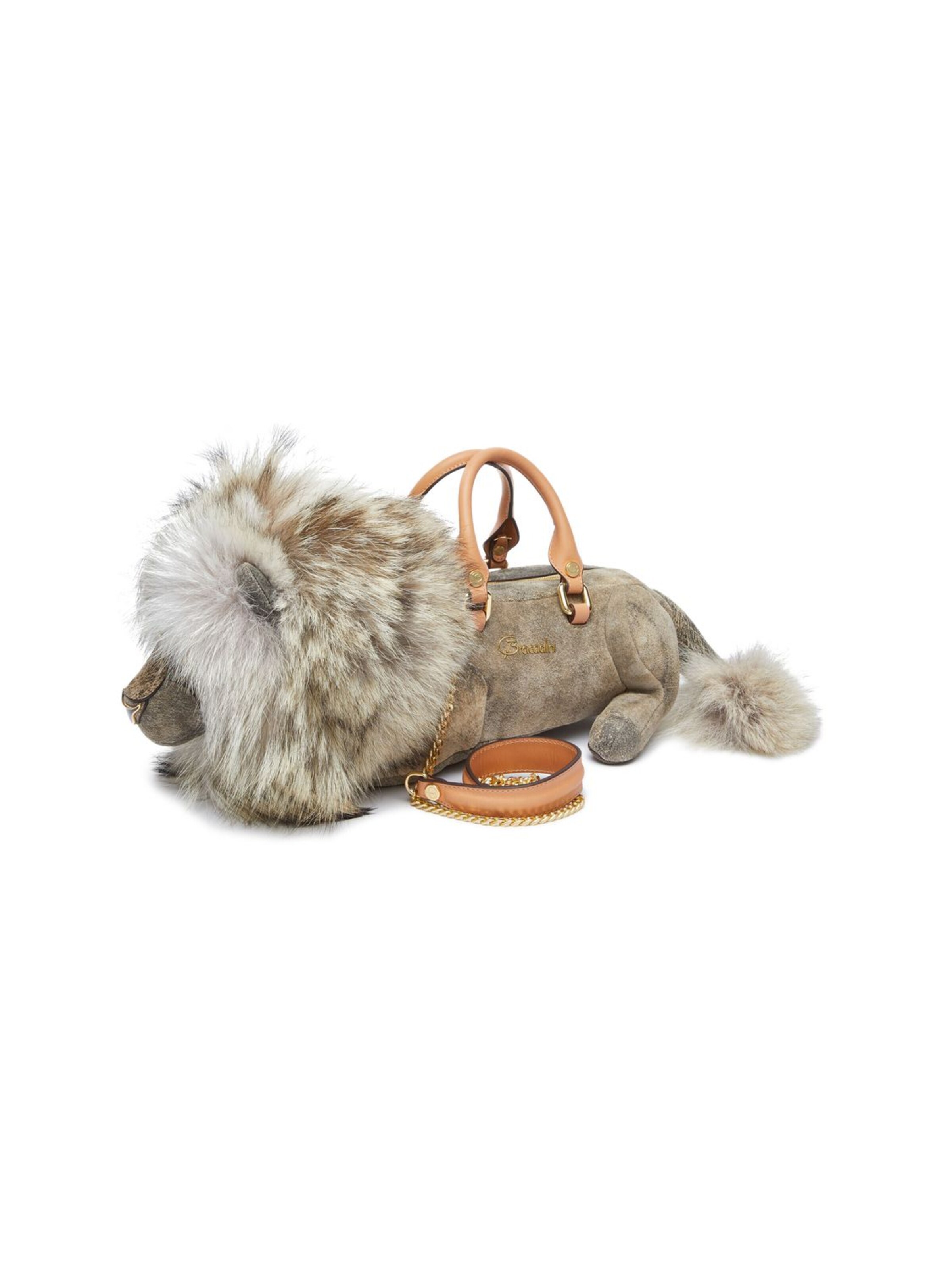 Braccialini Handtasche 'Tema Leone'‌‌‌‌‌‌ in Beige
