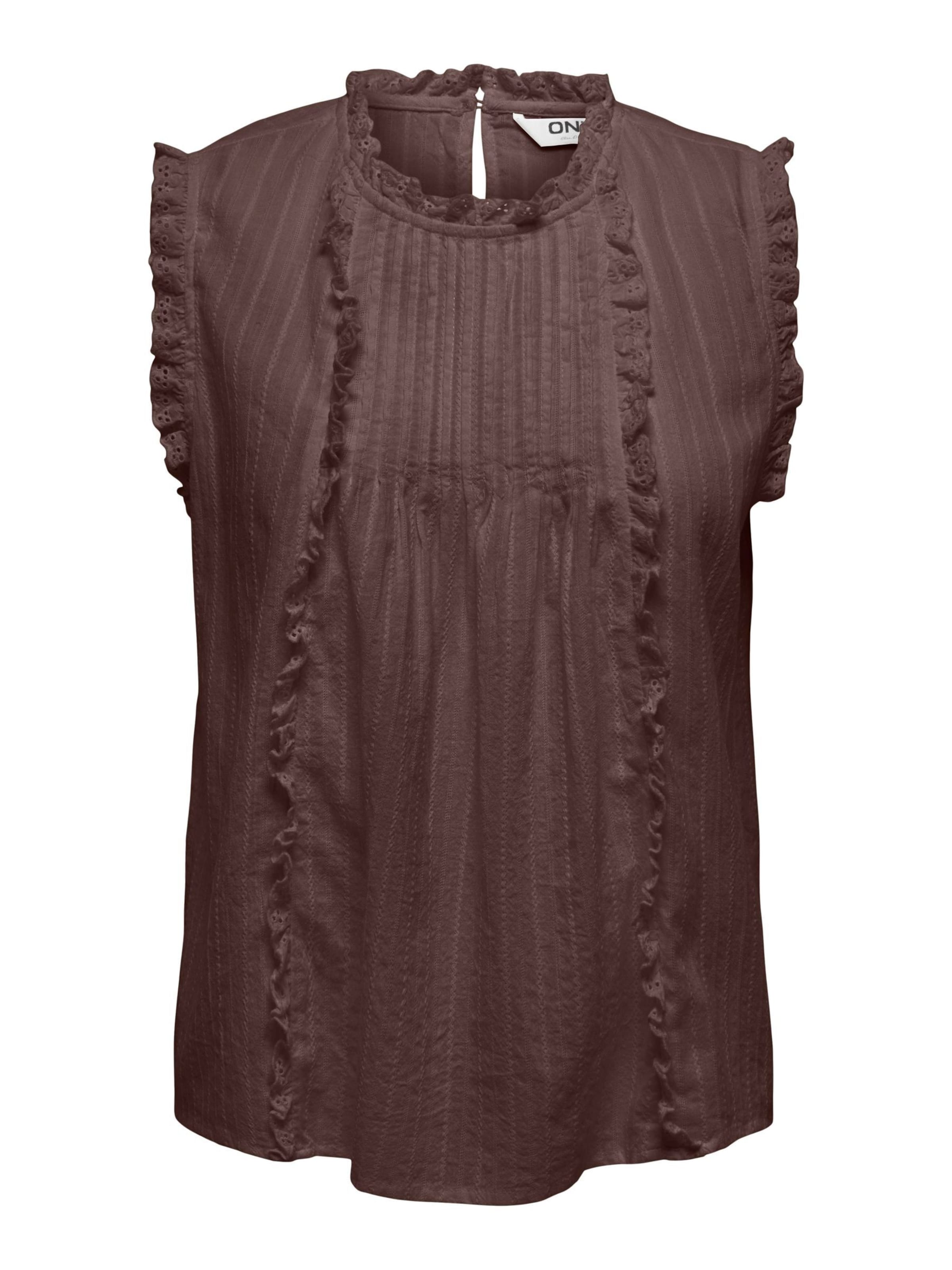 ONLY Bluse 'ONLKieran' i choko, Produktvisning