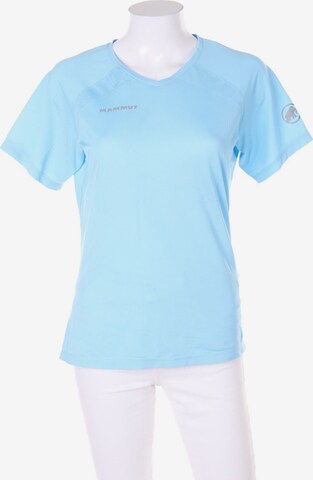MAMMUT Sport-Shirt S in Blau: predná strana