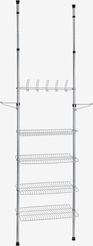 Wenko Wardrobe in Silver: front