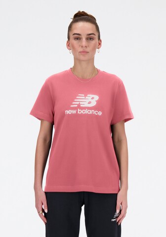 new balance Shirt in Pink: Vorderseite