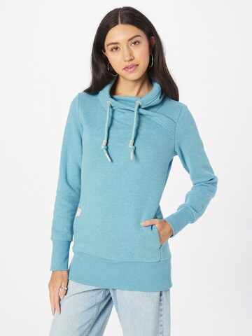 Ragwear Sweatshirt 'NESKA' i blå: framsida