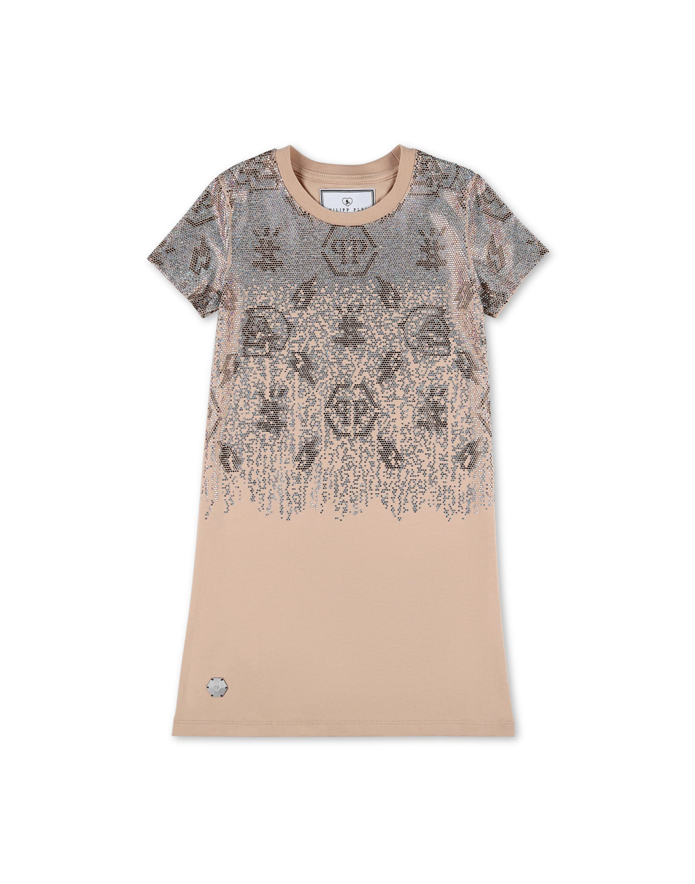 Philipp Plein - Vestido en beige: frente