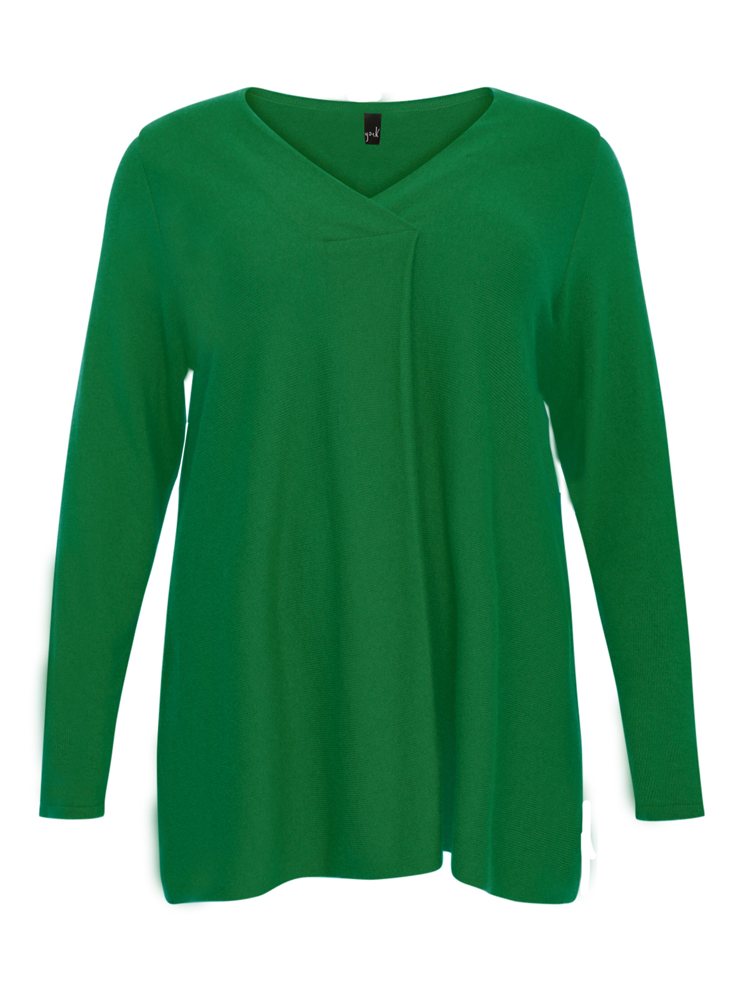YOEK Sweater in Green: front