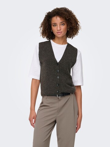ONLY Strikvest 'BILLIE ' i brun: forside