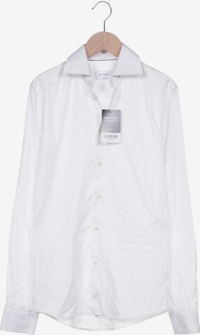 ETON Button Up Shirt in XS in White: front