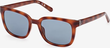 GUESS Sunglasses in Brown: front