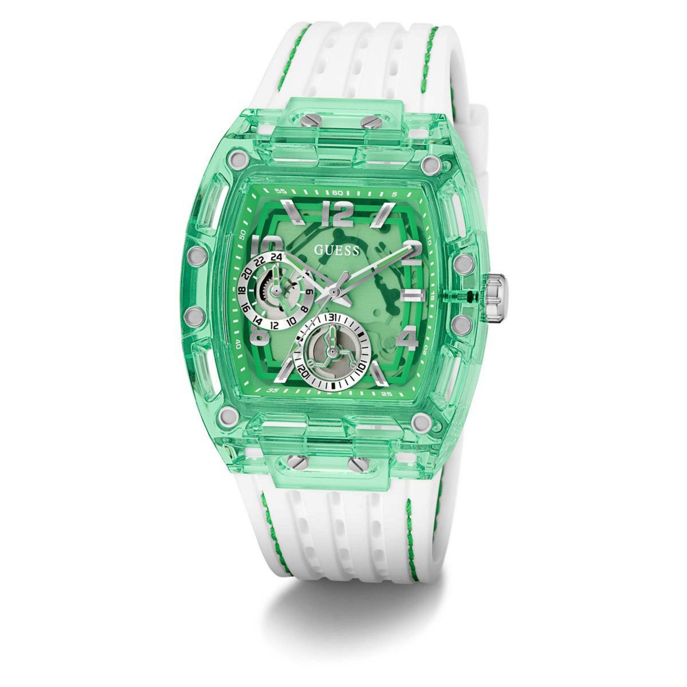 GUESS Analog Watch 'Phoenix' in White