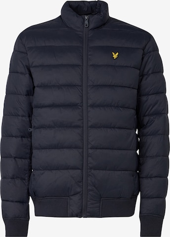 Lyle & Scott Winterjas in Blauw: voorkant