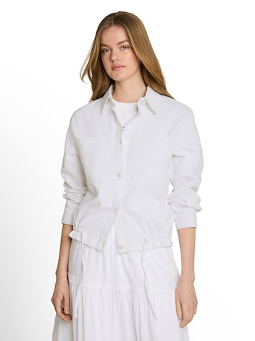 TOM TAILOR DENIM Between-season jacket in White: front