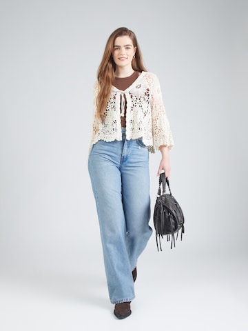 Hailys Knit cardigan 'Co44leen' in Beige