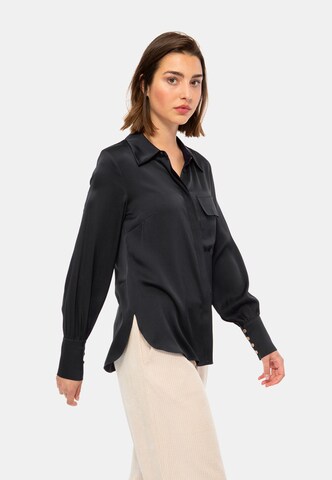 IVI collection Hemdbluse 'Nos' in Schwarz