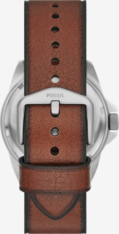 FOSSIL Analog klokke i brun