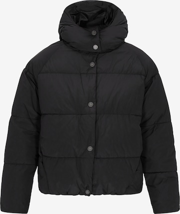 DreiMaster Maritim Winterjas in Zwart: voorkant