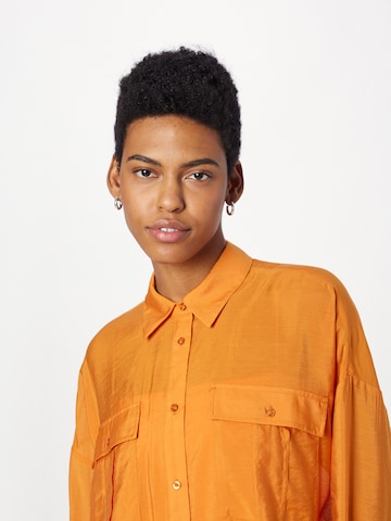 Camicia da donna 'ELINAM' di NÜMPH in arancione