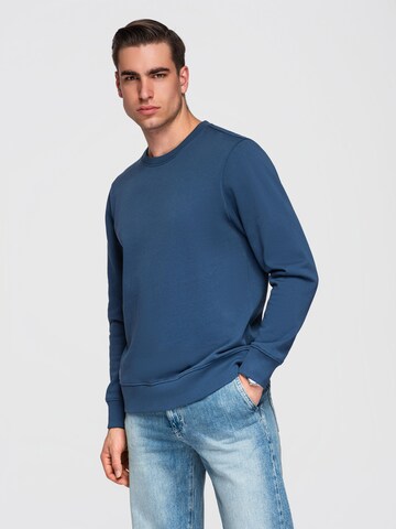 Sweat-shirt 'OM-SSBN-0271' Ombre en bleu