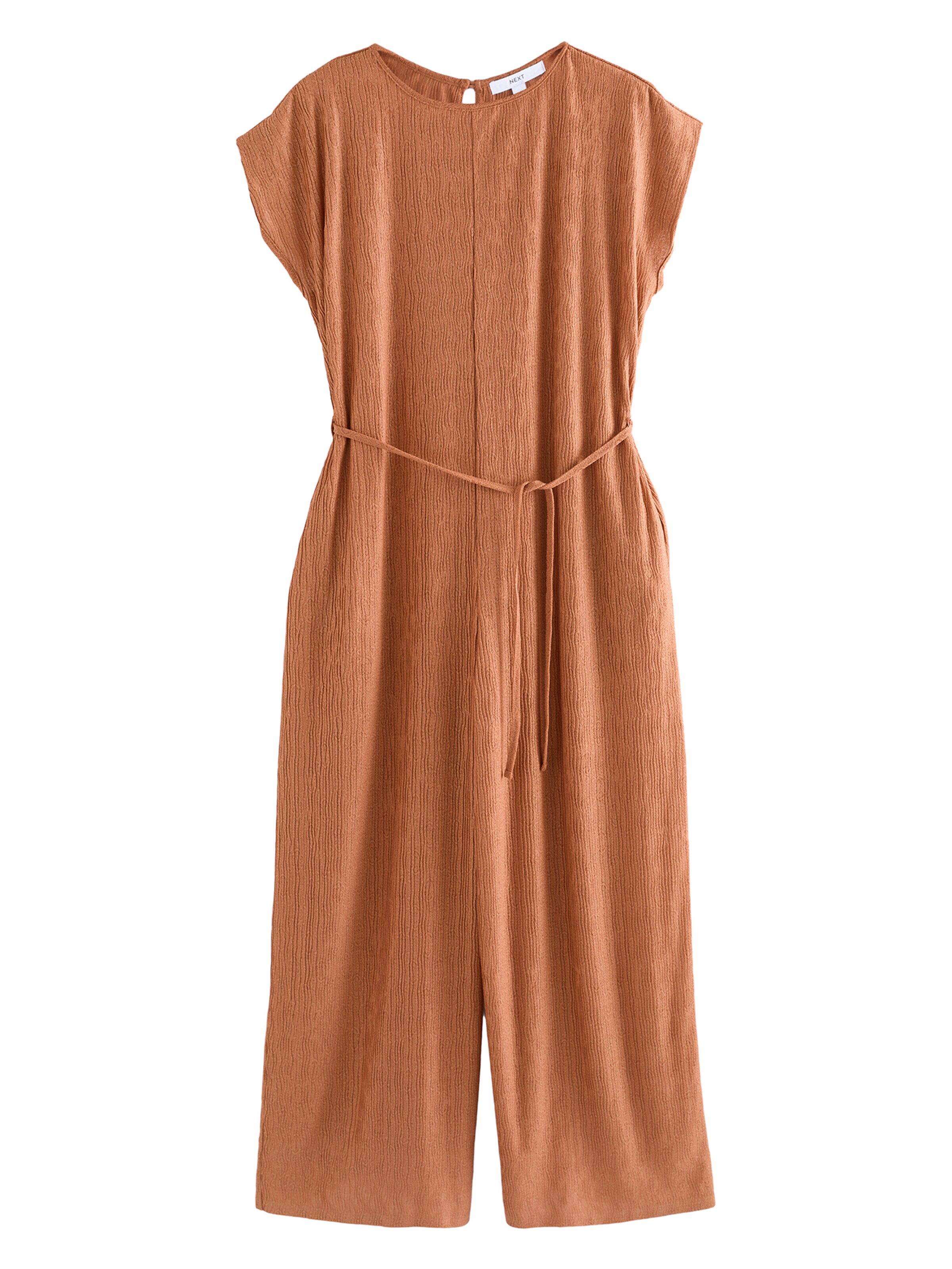 Next Jumpsuit in Bruin: voorkant