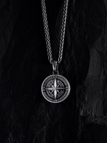 REYTEL Anhänger 'COMPASS. POLAR STAR'‌ in Silber