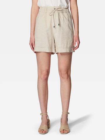 Mavi Loose fit Pants in Beige: front