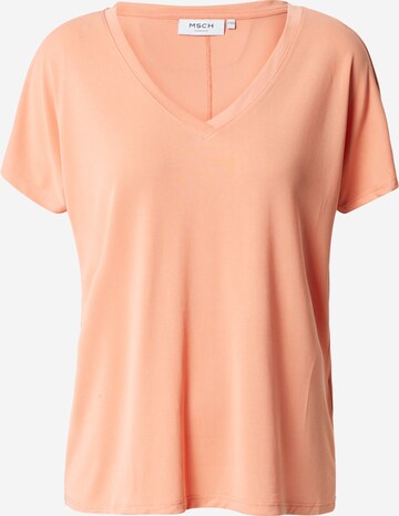 MSCH COPENHAGEN Shirts 'Fenya' i orange: forside