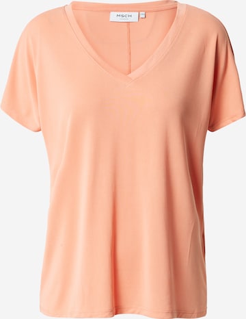 T-shirt 'Fenya' MSCH COPENHAGEN en orange : devant