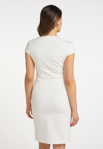 faina Sheath dress in White